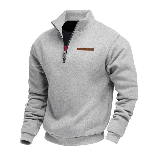 Sudadera de forro polar casual para hombre