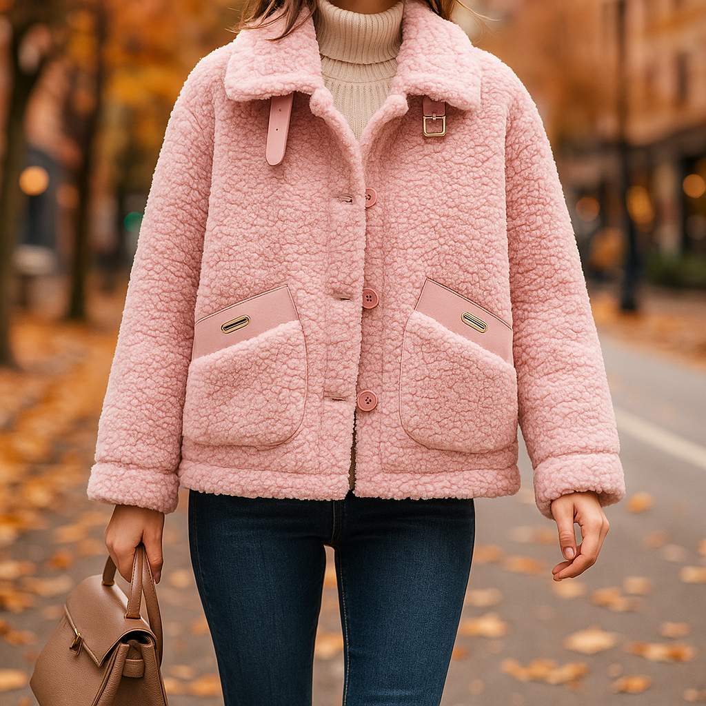 Chaqueta Suave y Esponjosa