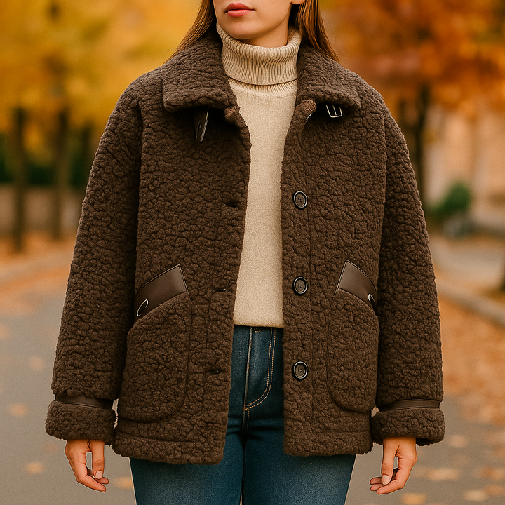 Chaqueta Suave y Esponjosa