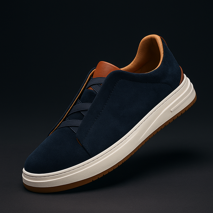 Lupo Zapatillas Casual de Cuero de Vacuno