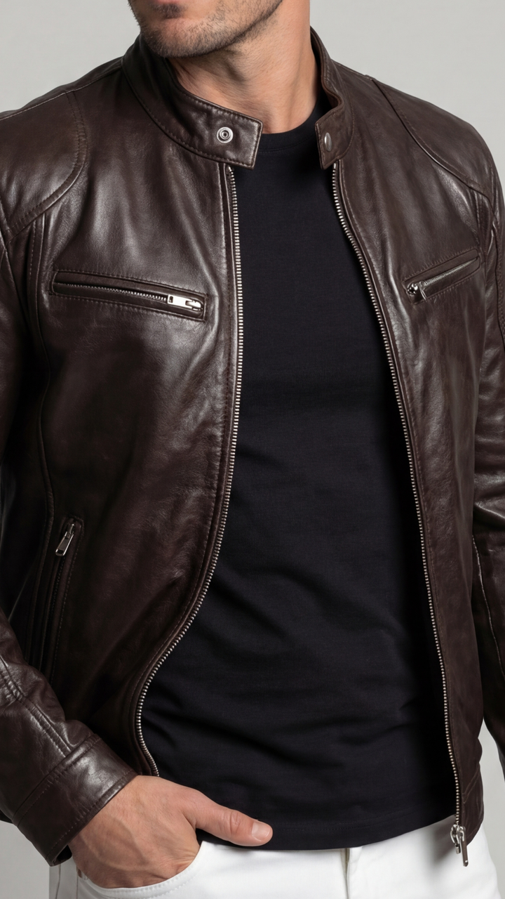 Chaqueta de Cuero