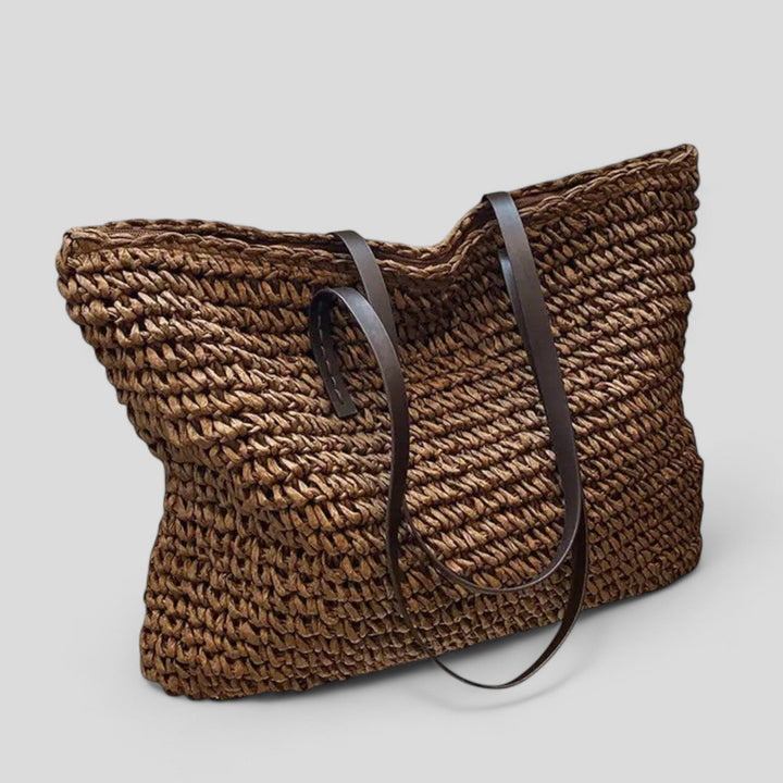 Bolso de mano natural