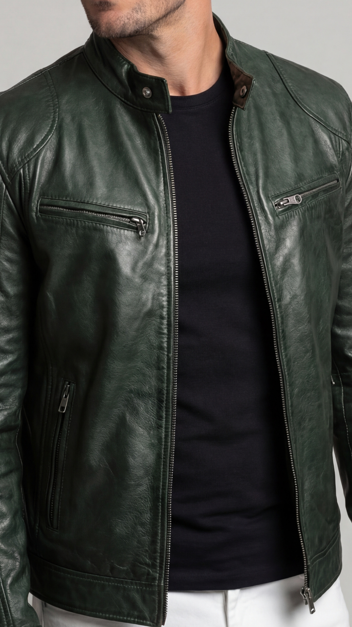 Chaqueta de Cuero