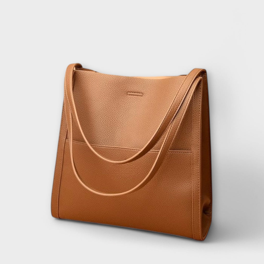 Bolso de piel hecho a mano