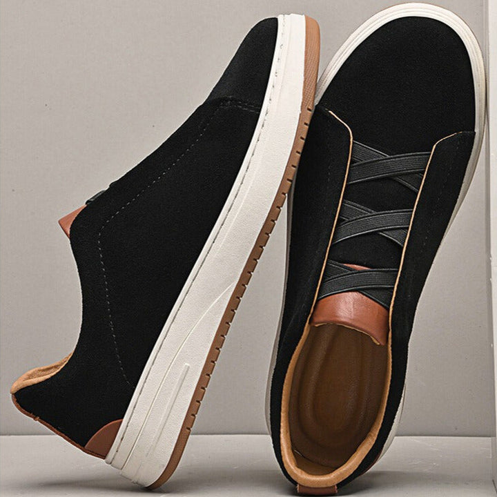 Lupo Zapatillas Casual de Cuero de Vacuno