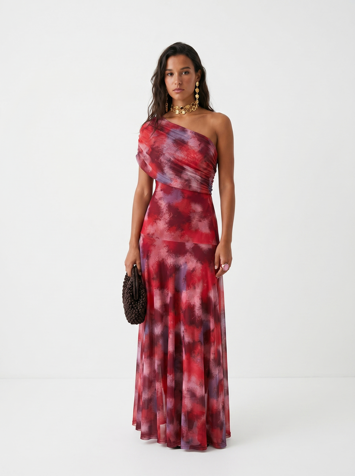 Maxi vestido elegante y minimalista