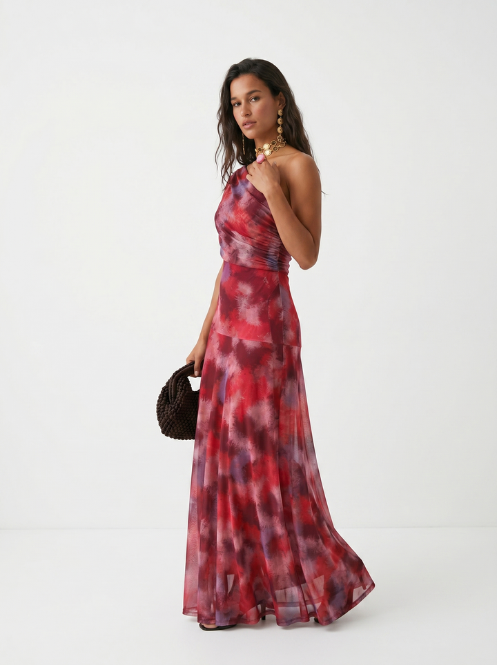 Maxi vestido elegante y minimalista