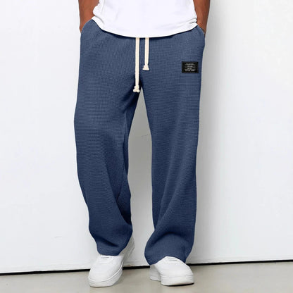 Pantalones anchos con cintura ajustable