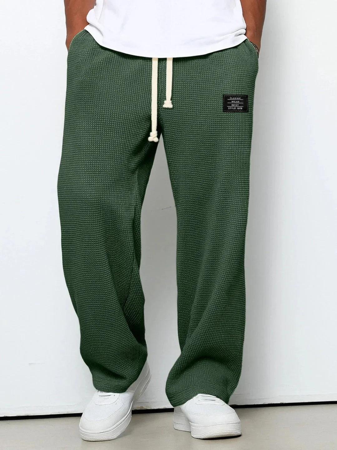 Pantalones Anchos con Cintura Ajustable