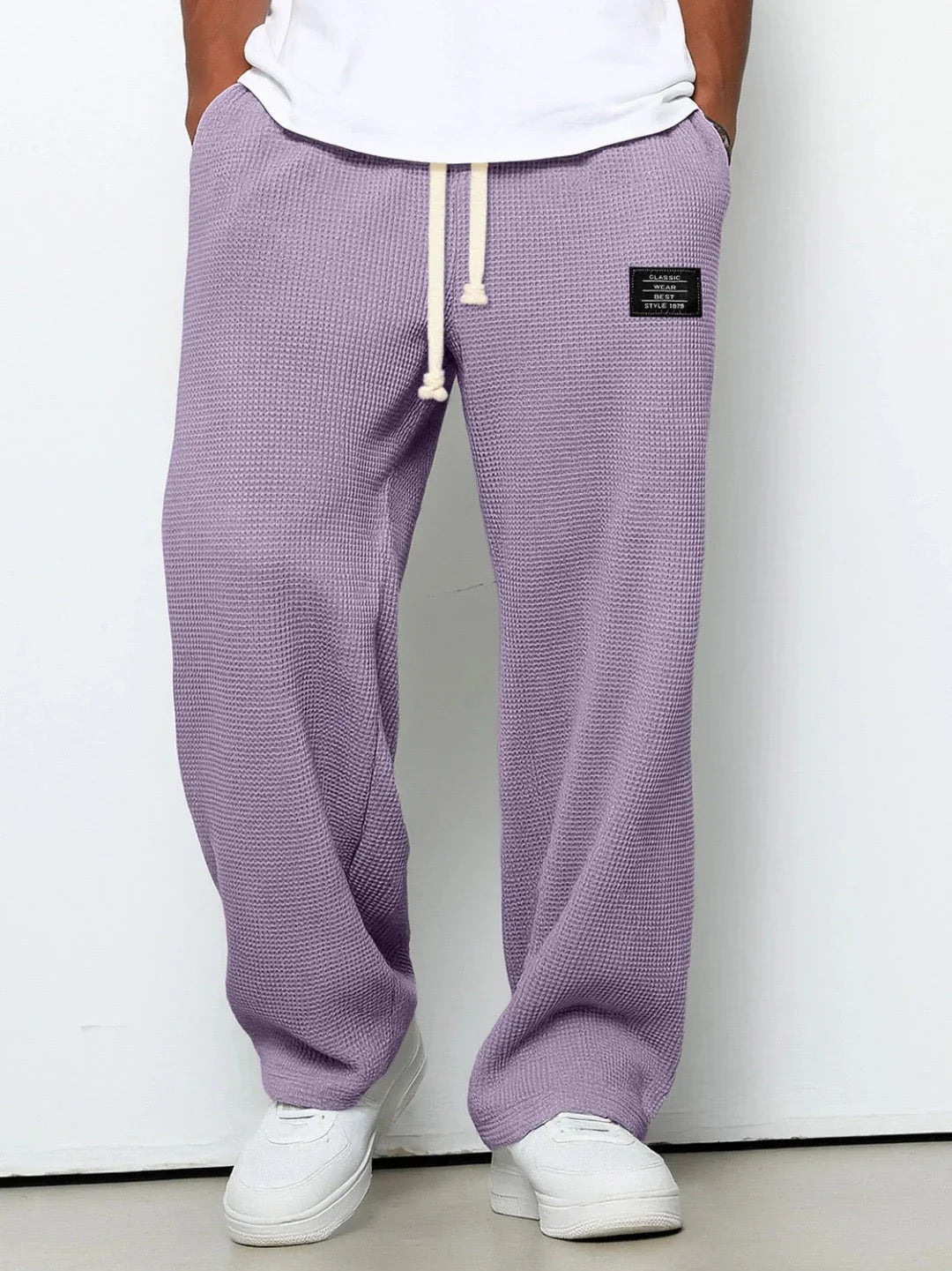 Pantalones Anchos con Cintura Ajustable