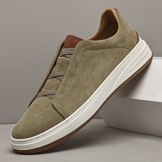 Lupo Zapatillas Casual de Piel Vacuna