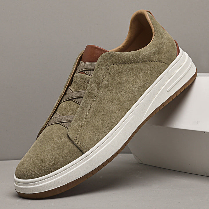 Lupo Zapatillas Casual de Cuero de Vacuno