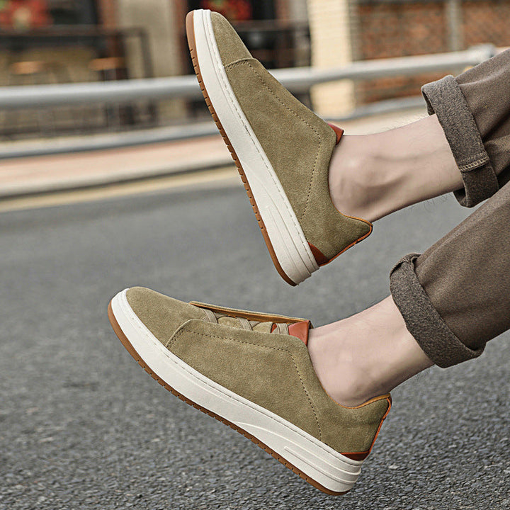 Lupo Zapatillas Casual de Cuero de Vacuno