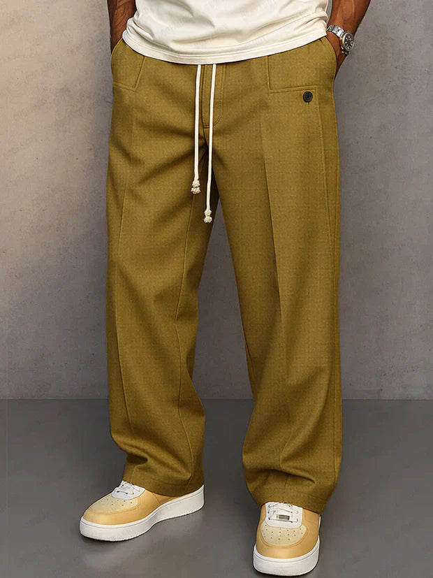 Elegante Pantalón con Cintura Ajustable