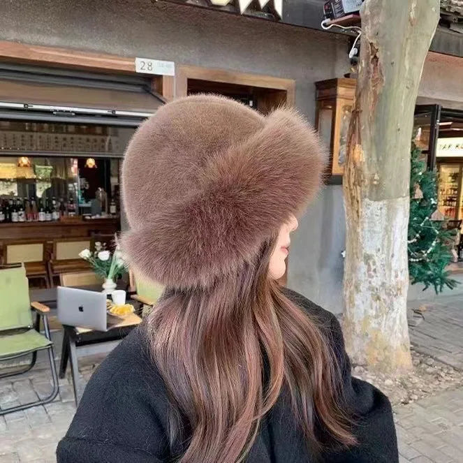 Sofisticado Gorro de Piel