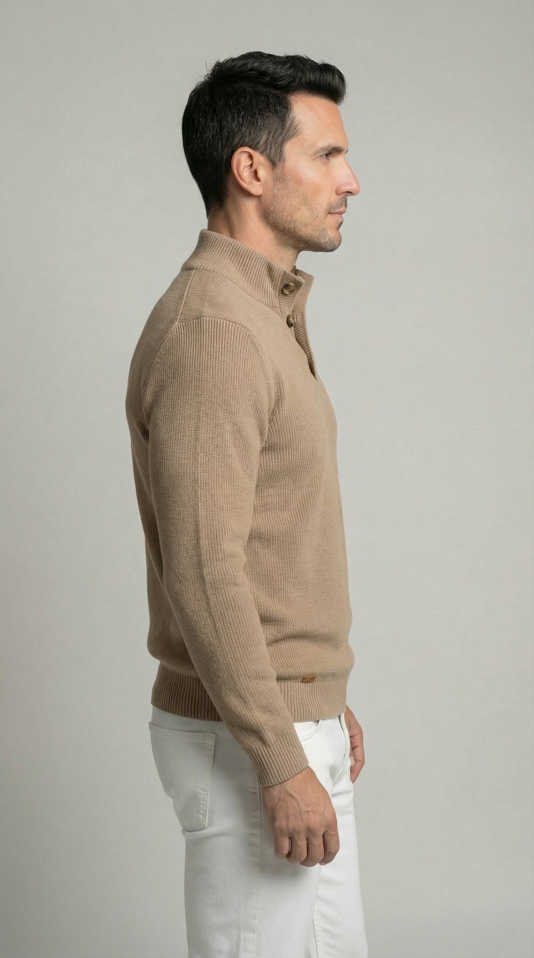 Jersey Elegante con Botones