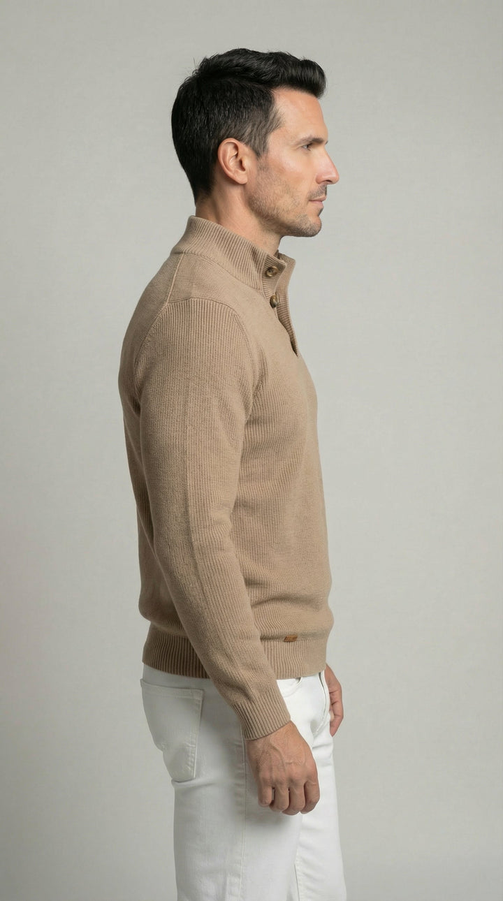 Jersey Elegante con Botones