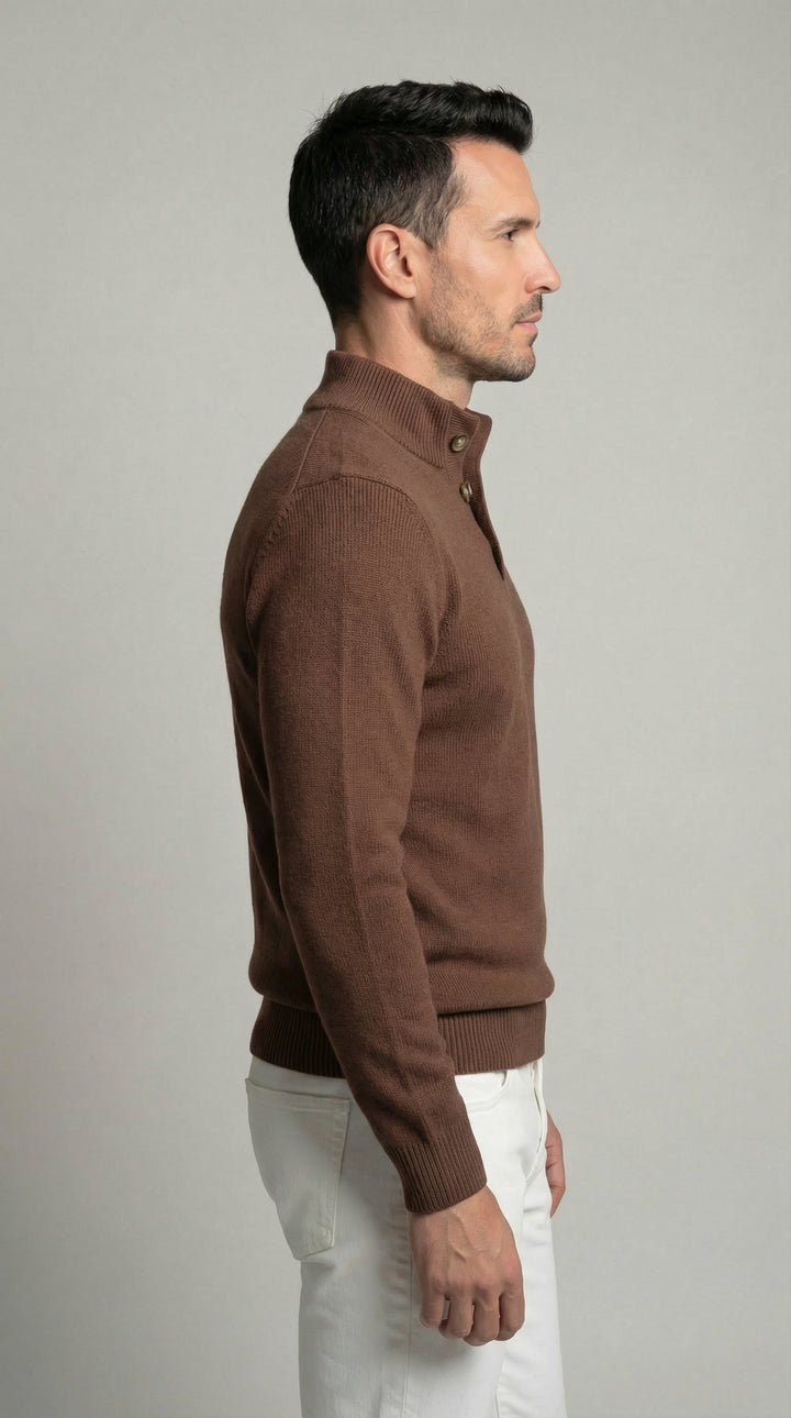Jersey Elegante con Botones