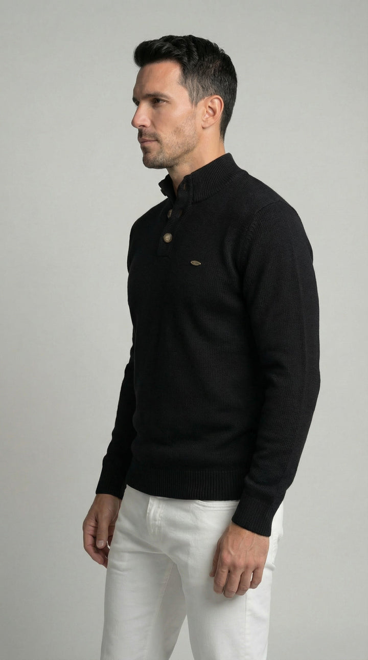 Jersey Elegante con Botones