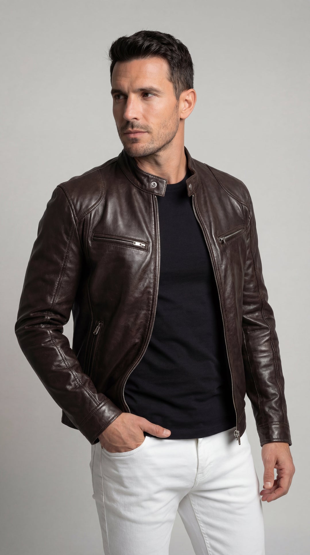 Chaqueta de Cuero