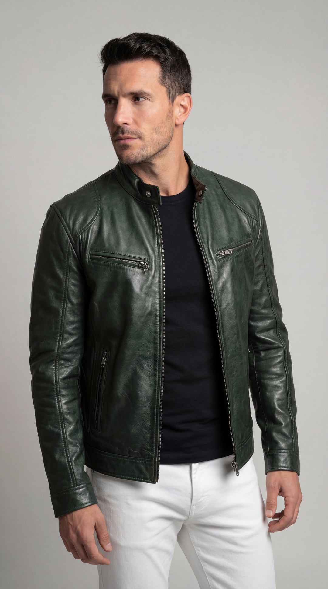 Chaqueta de Cuero