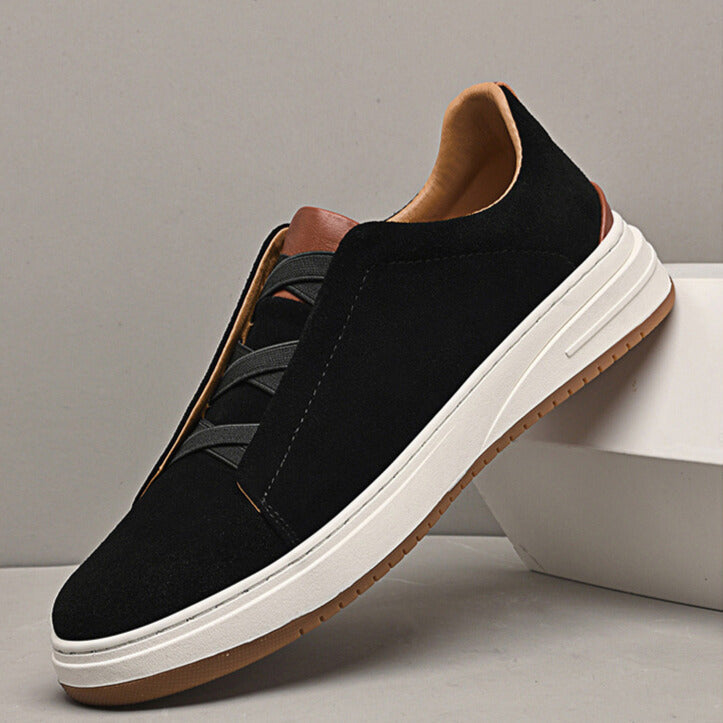 Lupo Zapatillas Casual de Cuero de Vacuno