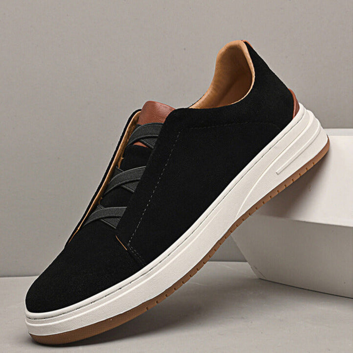Lupo Zapatillas Casual de Cuero de Vacuno