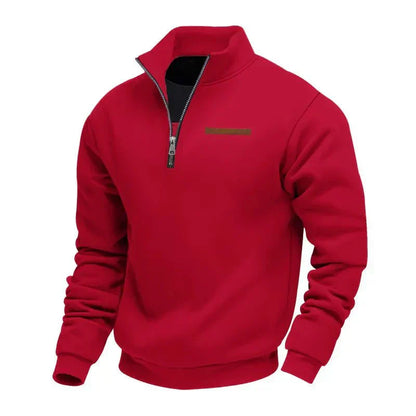 Sudadera de forro polar casual para hombre