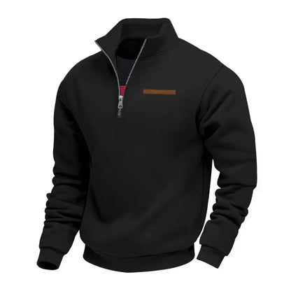 Sudadera de forro polar casual para hombre
