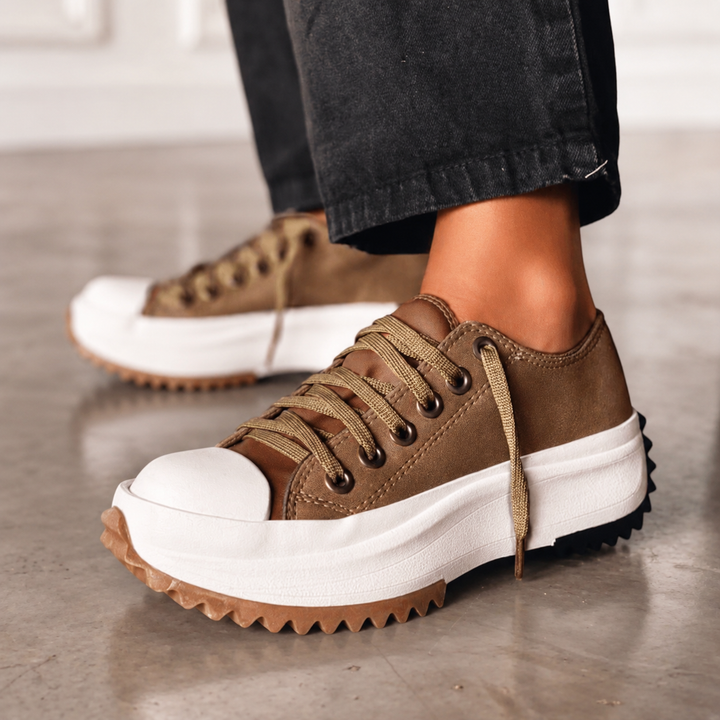 Verlora | Zapatillas Plataforma Dentadas