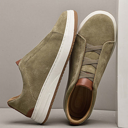 Lupo Zapatillas Casual de Piel Vacuna