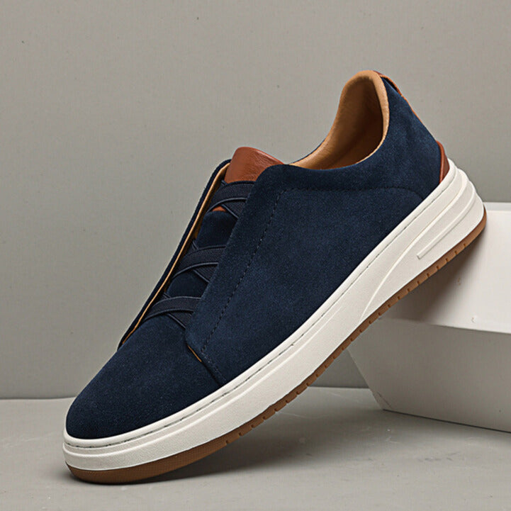 Lupo Zapatillas Casual de Cuero de Vacuno