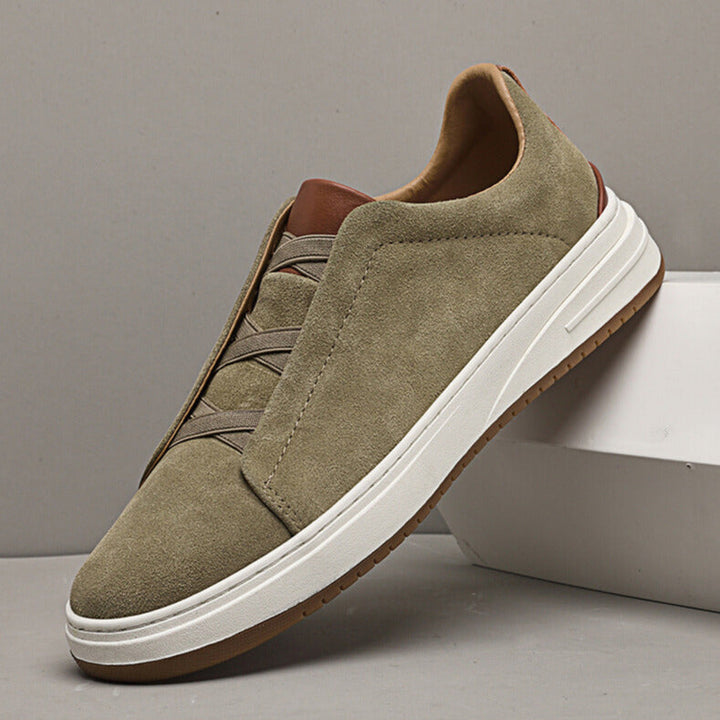 Lupo Zapatillas Casual de Cuero de Vacuno