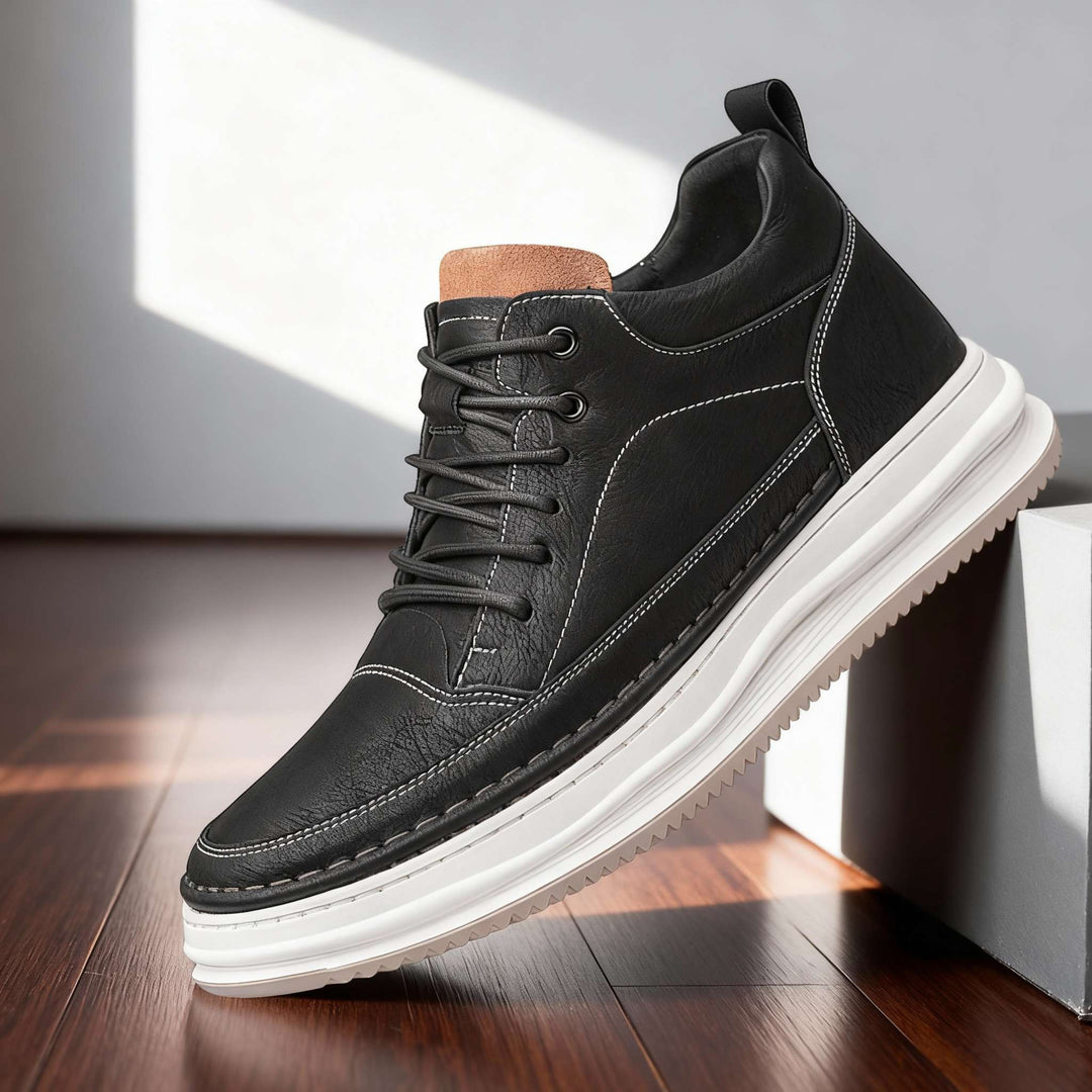 Zapatillas de cuero sintético