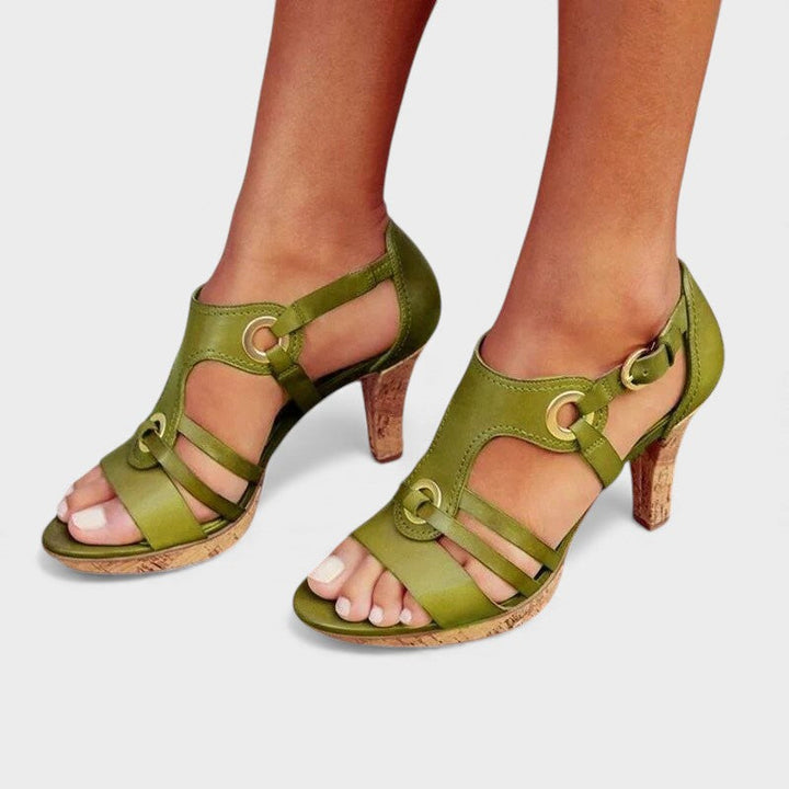 Sandalias Elegantes y Cómodas con Tacón