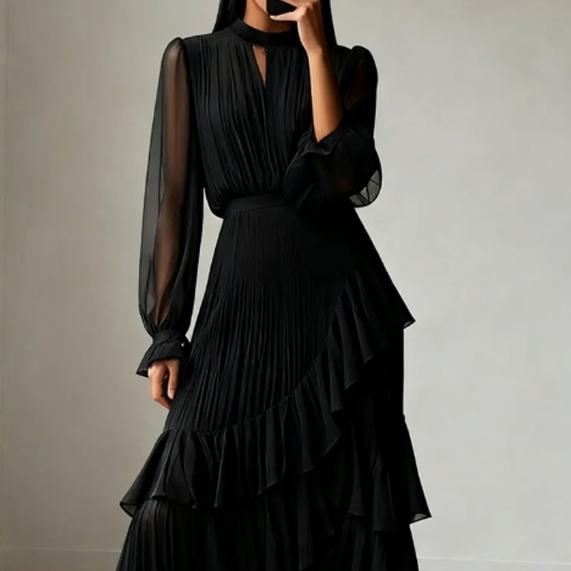 Vestido midi elegante
