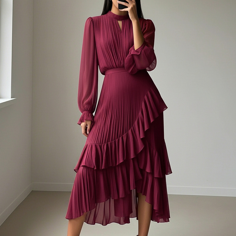 Vestido midi elegante