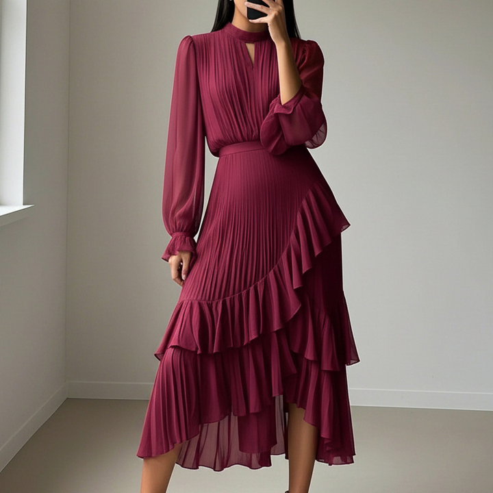 Vestido midi elegante