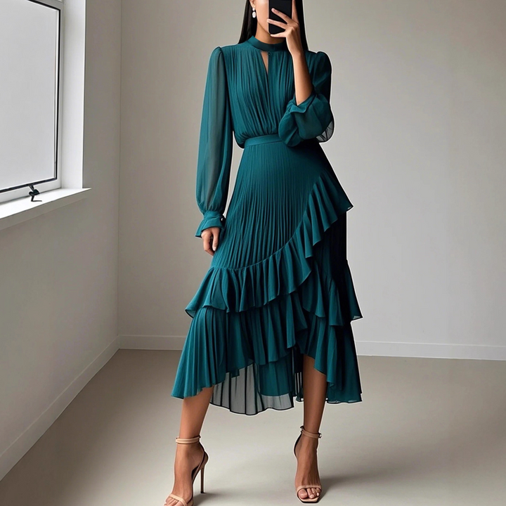Vestido midi elegante