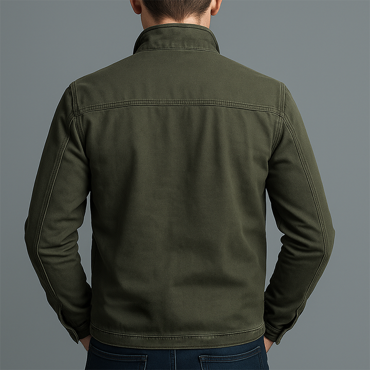 Chaqueta con cuello alto